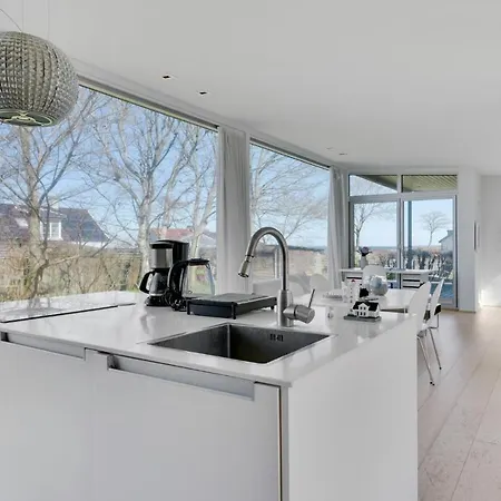 Gorgeous In With House Sea View Holiday home Dronningmolle
